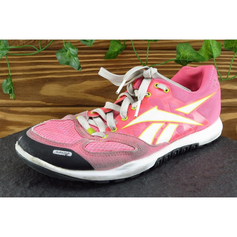 Reebok Youth Girls Shoes Size 6.5 M Pink Crossfit Mesh‎